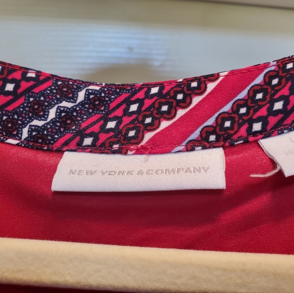 New York and Company Mixed-Print Maxi Dress - Picture 5 of 6